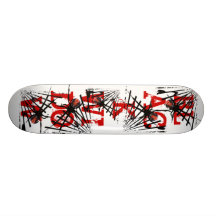 SVART ÄNKASPINDELSkateboard!
