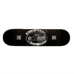 Svart avbrytarSkateboard