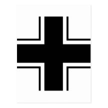 Svart Balkan kor av Luftwaffe Vykort