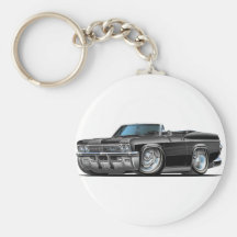 Svart cabriolet 1965-66 för Impala Nyckel Ringar