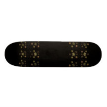 Svart för Skateboardmetallblommor