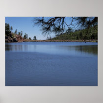 Svart kanjon Lake affischer