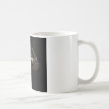 svart katt kaffe kopp