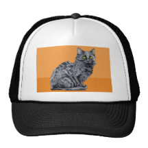 Svart kattorangehatt kepsar