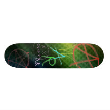 svart krig och fred skate decks