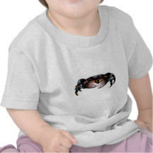 Svart kustkrabba t shirt
