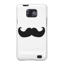 svart mustasch
