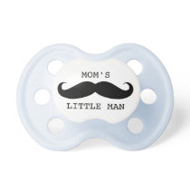 SVART MUSTASCH FÖR ROLIG LITE MAN pacifiers