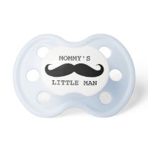 SVART MUSTASCH FÖR ROLIG LITE MAN pacifiers