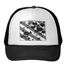Svart n-grå färg baseball hat
