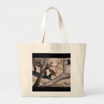 Svart noshörning tote bags