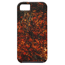 Svart/orange iPhone 5 Case-Mate Skal
