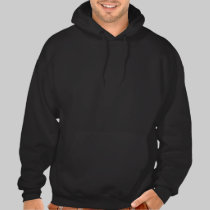 Svart original-" Hoodie för hålinspelningar " t-tröjor