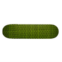 Svart på limefruktflower powerdaisy skate deck