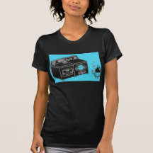 Svart packning och tork t-shirts