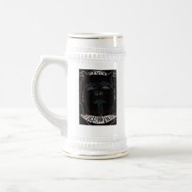 svart pic kaffe mugg