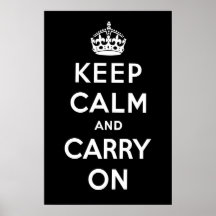 Svart Posters
