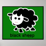 svart sheep.psd print