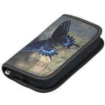 Svart Swallowtail folio Personlig Almanacka Av Folio