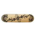 Svart Tatto designSkateboard