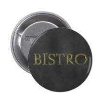SVART TAVLABISTROER UNDERTECKNAR DEN GRAFISKA LOGO KNAPP