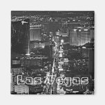 Svart- & vitLas Vegas magnet Kylskåps Magneter