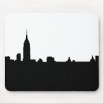 Svart- & vitNew York Silhouette Mus Mattor