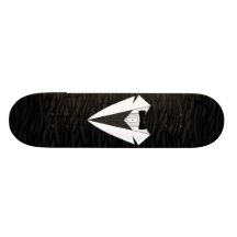 Svart-/vitsmoking Anpassad Skate Board