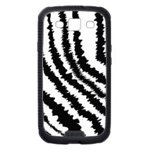 Svart zebra tryckmodell