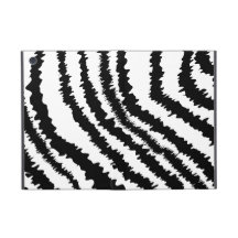 Svart zebra tryckmodell