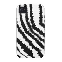 Svart zebra tryckmodell