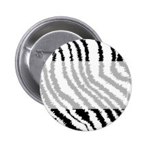 Svart zebra tryckmodell knappar