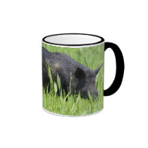 Svärtad gris mugg