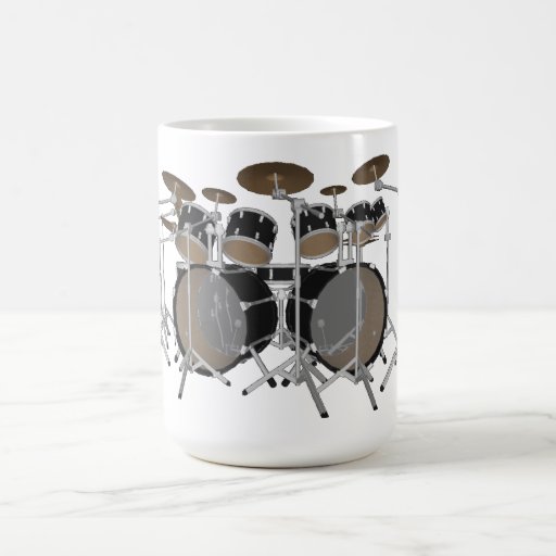 Svarten 10 biet trummar satsen - kaffemugg