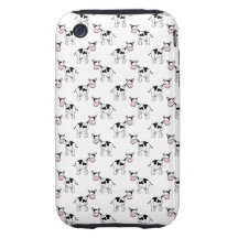 Svartvit komodell iPhone 3 tough case