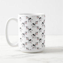 Svartvit komodell kaffe koppar