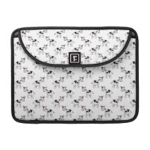 Svartvit komodell sleeves för MacBook pro