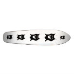 Svartvit Monster. Anpassad Skate Board