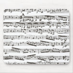 Svartvit musik noter mus matta