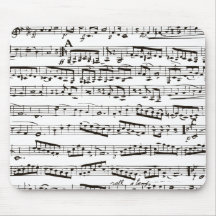 Svartvit musik noter mus matta