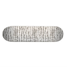 Svartvit musik noter skate board deck