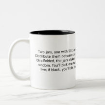Svartvita marmorar kaffe mugg