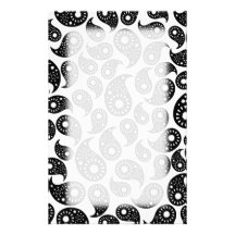 Svartvita Paisley. Anpassningsbara Brevpapper