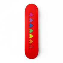 Sväva hjärtor - Skateboard