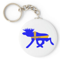 Svensk älg, Keychain