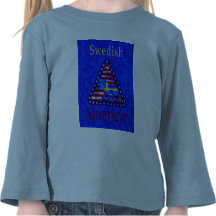 Svensk-Amerikan T-shirts