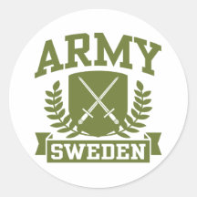 Svensk armé klistermärke