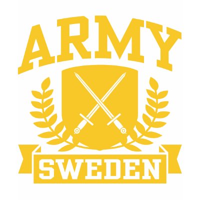 Svensk armé t shirts från magarmor