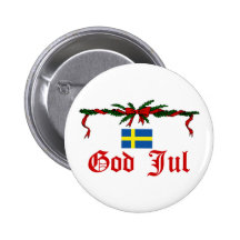 Svensk gud Jul (god jul) Pins