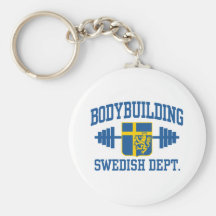 Svensk kroppsbyggare nyckel ring